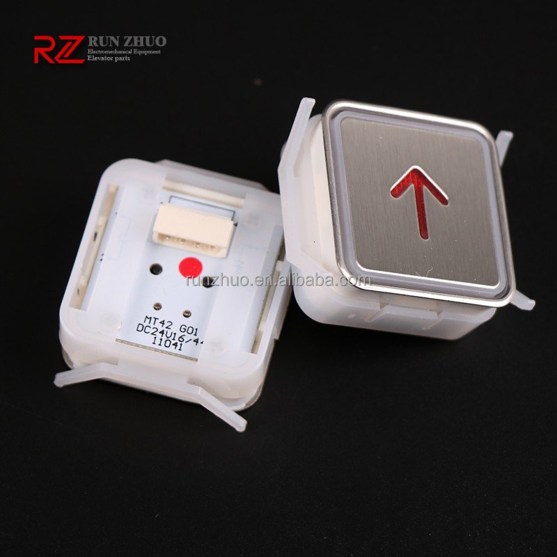 Thy**en Lift Spare Parts Original Factory Elevator Thick Push Button MT42 Slim Button MT42G01